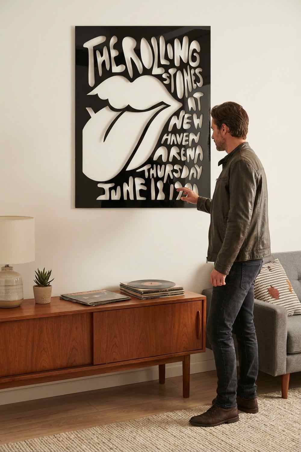 Rolling Stones - Cuadro decorativo | Cortayrecorta.es