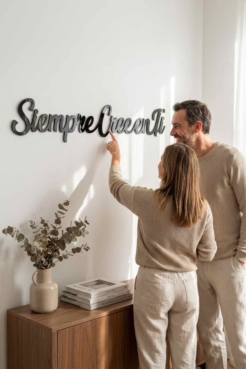 Siempre cree en ti - Cuadro decorativo | Cortayrecorta.es