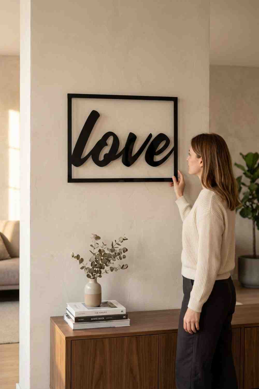 Love - Cuadro decorativo | Cortayrecorta.es