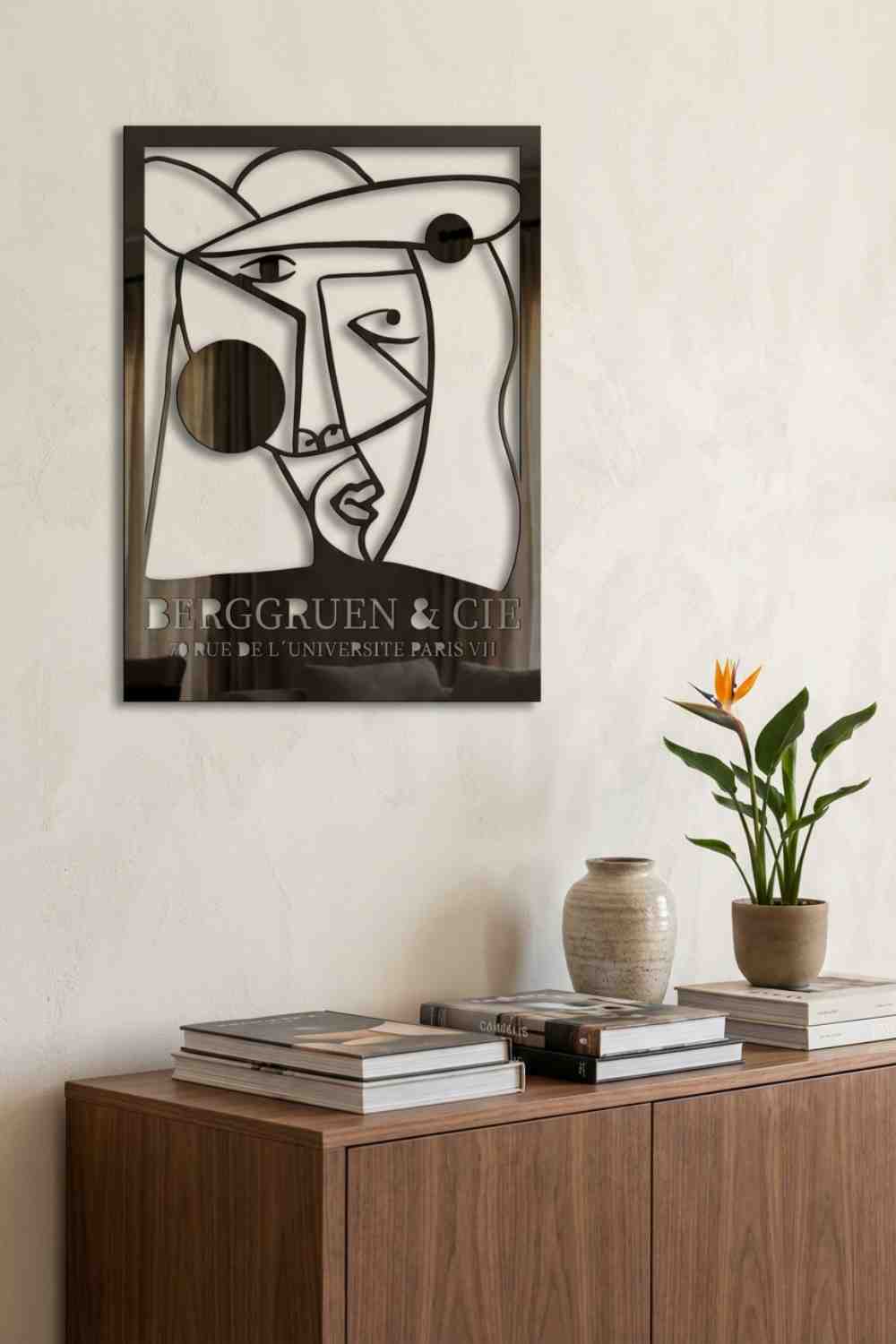 Cartel Exposicion Garabato De Picasso - Cuadro decorativo | Cortayrecorta.es