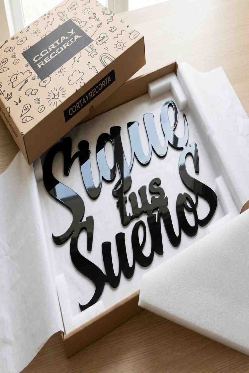 Sigue Tus Sueños - Cuadro decorativo | Cortayrecorta.es