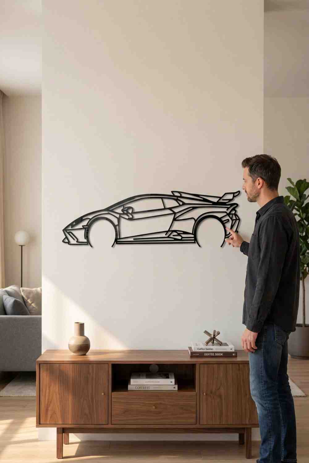 Lamborghini Huracan Sto Detailed - Cuadro decorativo | Cortayrecorta.es