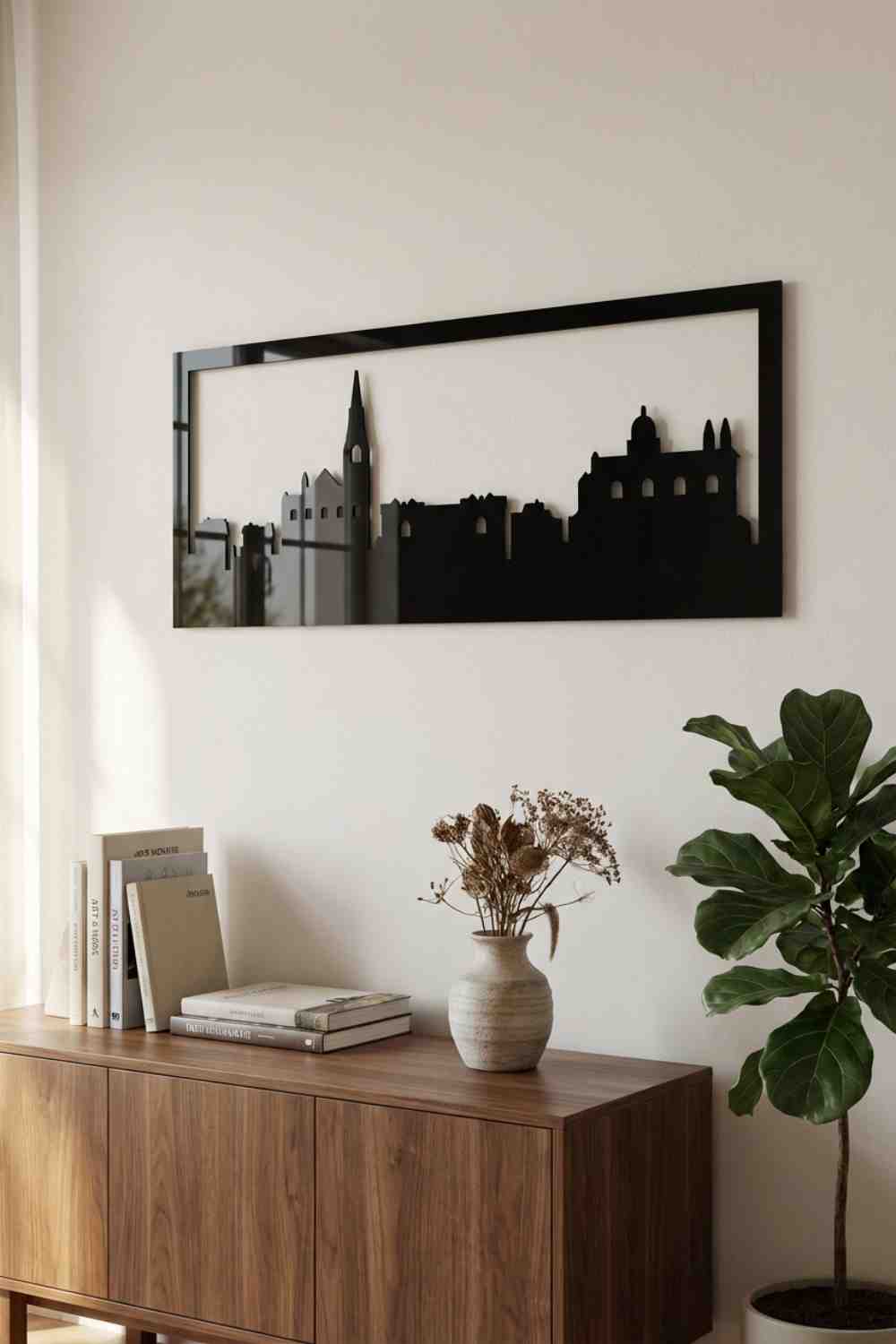 Galway Skyline - Cuadro decorativo | Cortayrecorta.es