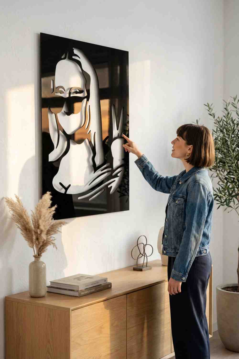 Gioconda Pop - Cuadro decorativo | Cortayrecorta.es