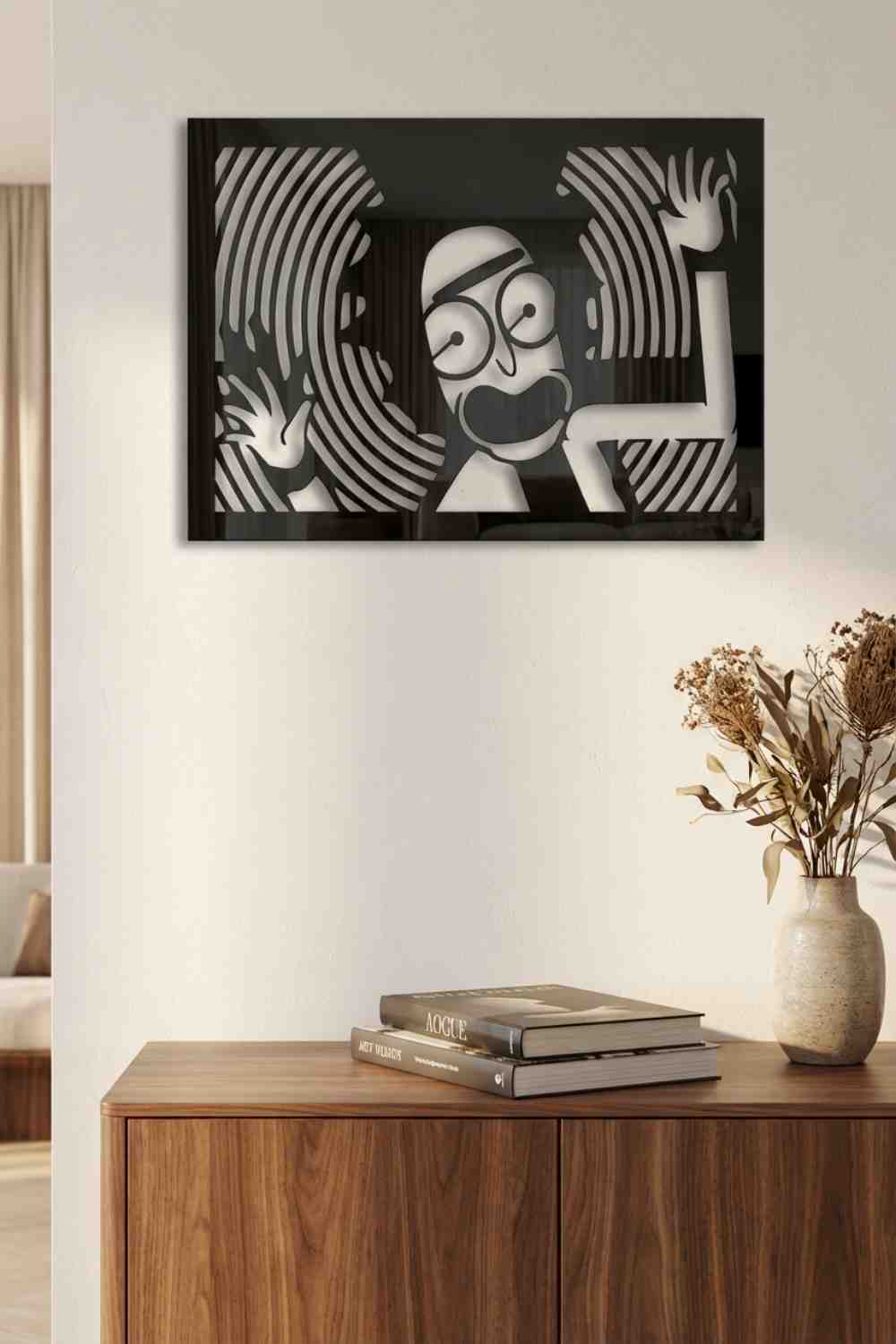 Rick Sanchez - Cuadro decorativo | Cortayrecorta.es