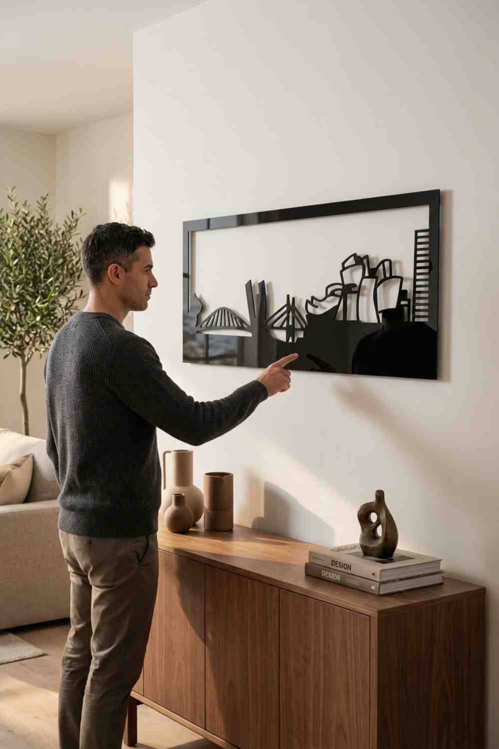 Bilbao - Cuadro decorativo | Cortayrecorta.es