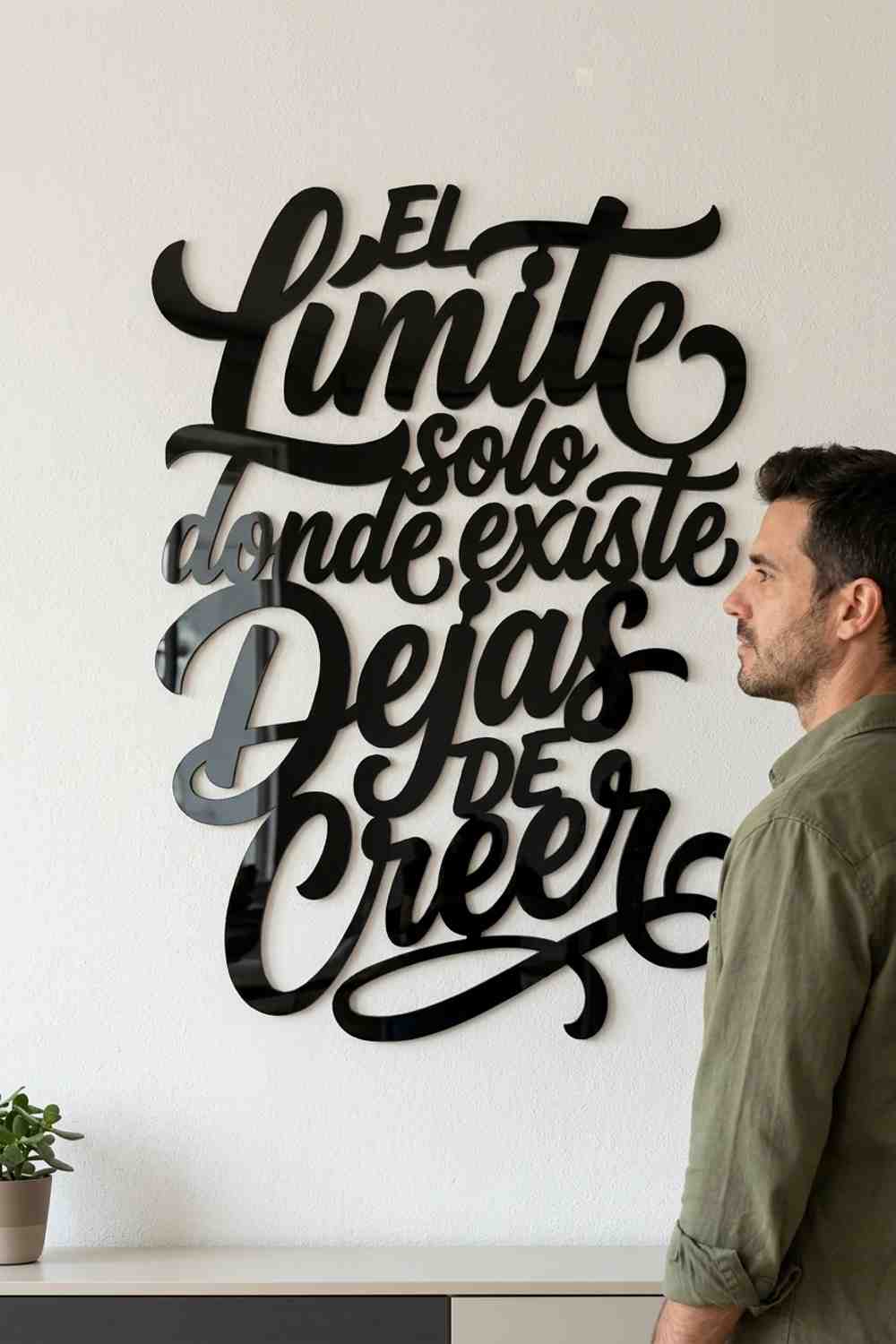 El límite solo existe donde dejas de creer.