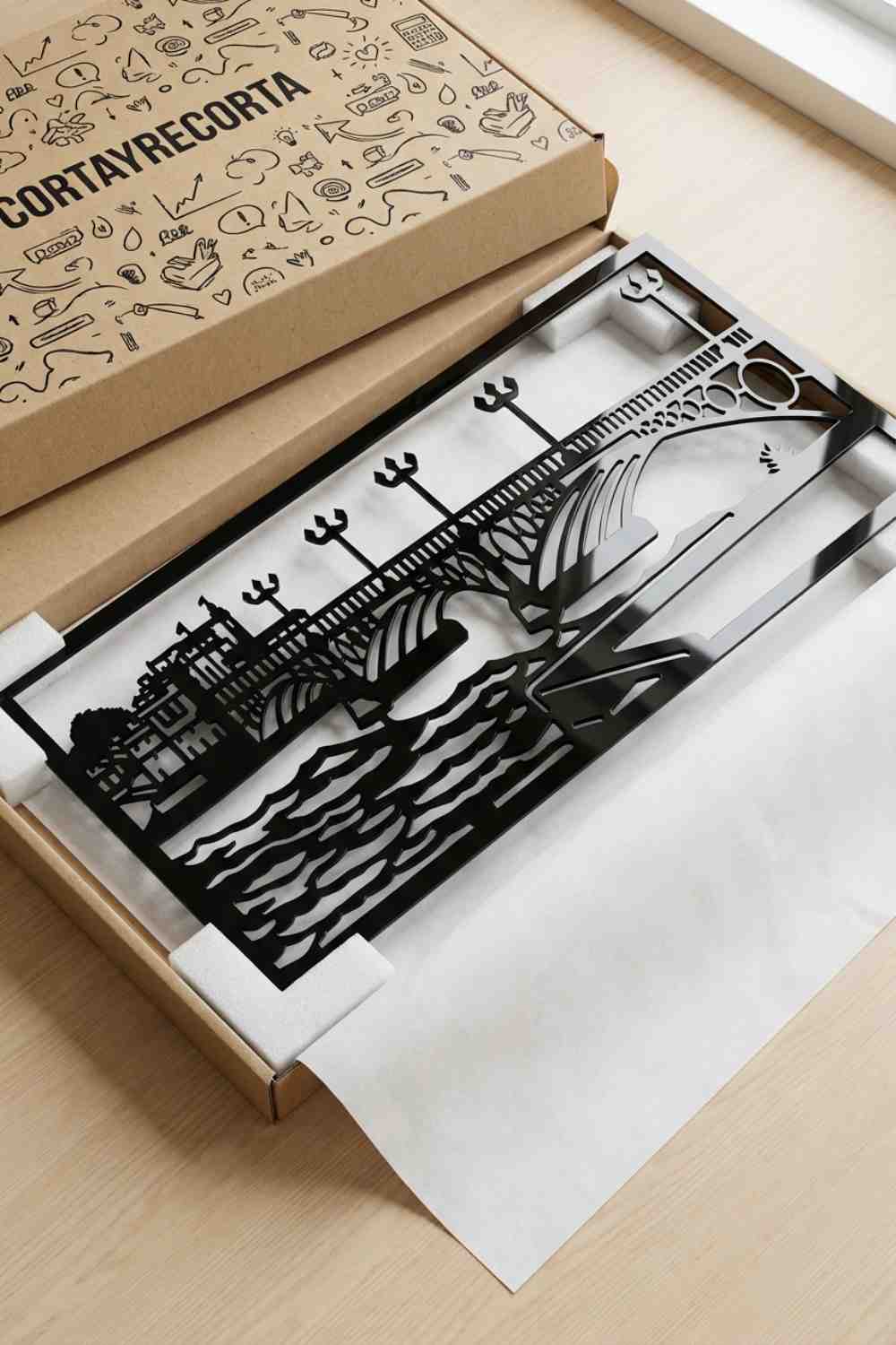 Puente de Triana Sevilla - Cuadro decorativo | Cortayrecorta.es