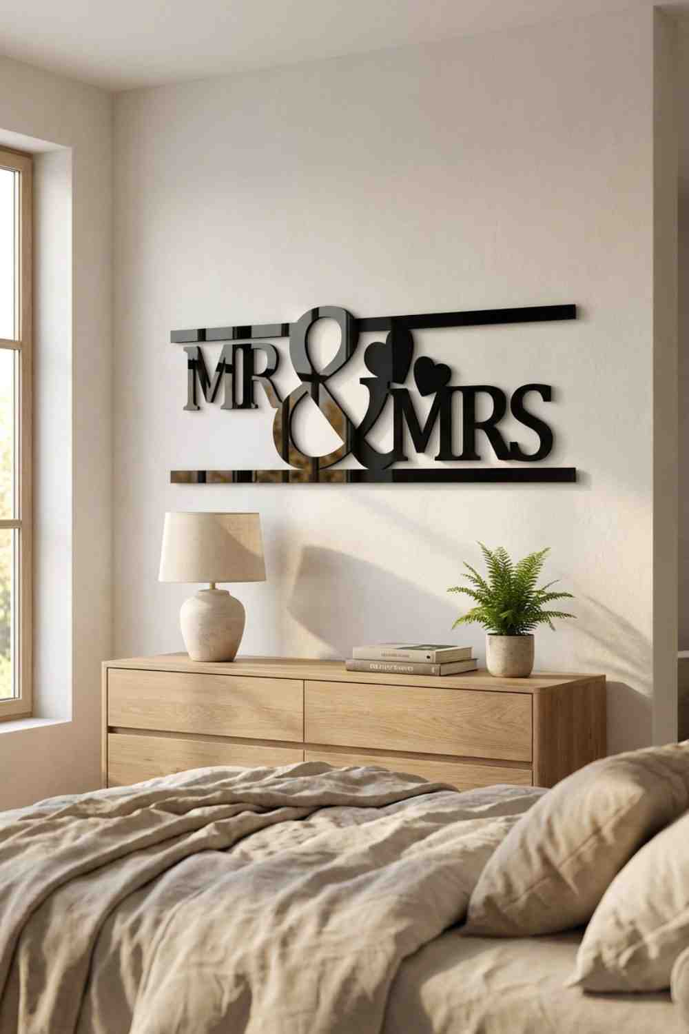 Mr & Mrs - Cuadro decorativo | Cortayrecorta.es