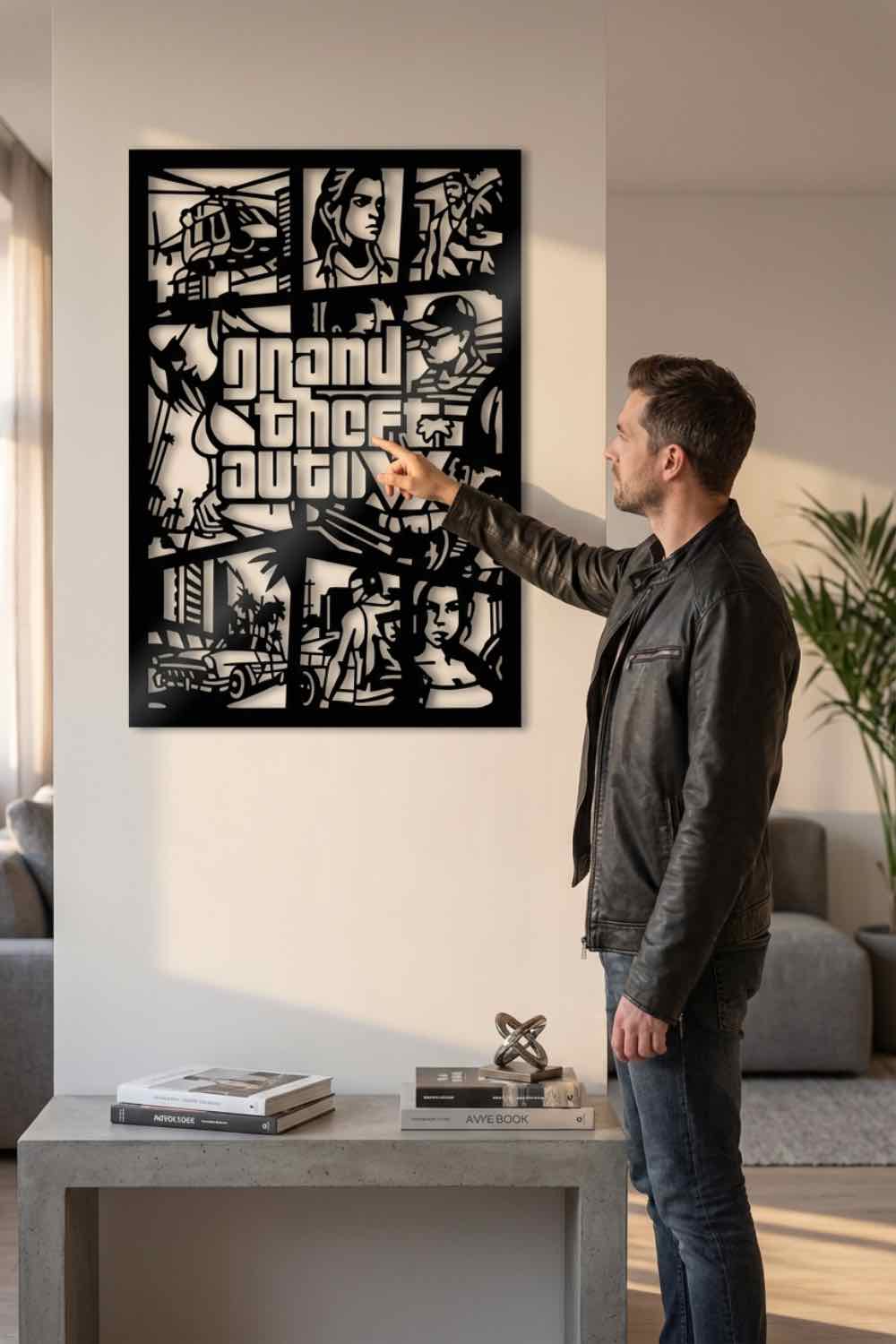 Grand Theft Auto VI - Cuadro decorativo | Cortayrecorta.es