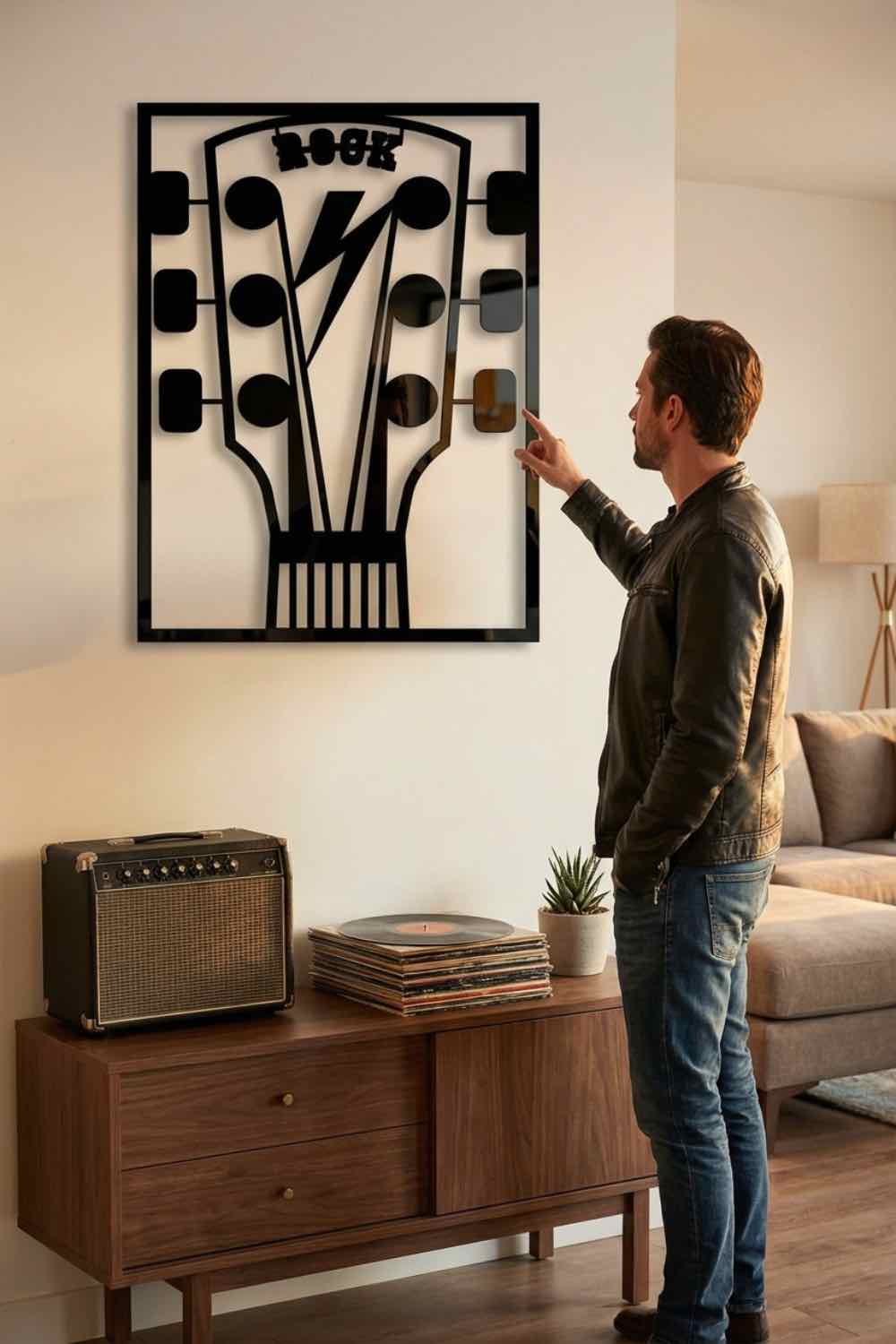Rock Guitar!! - Cuadro decorativo | Cortayrecorta.es