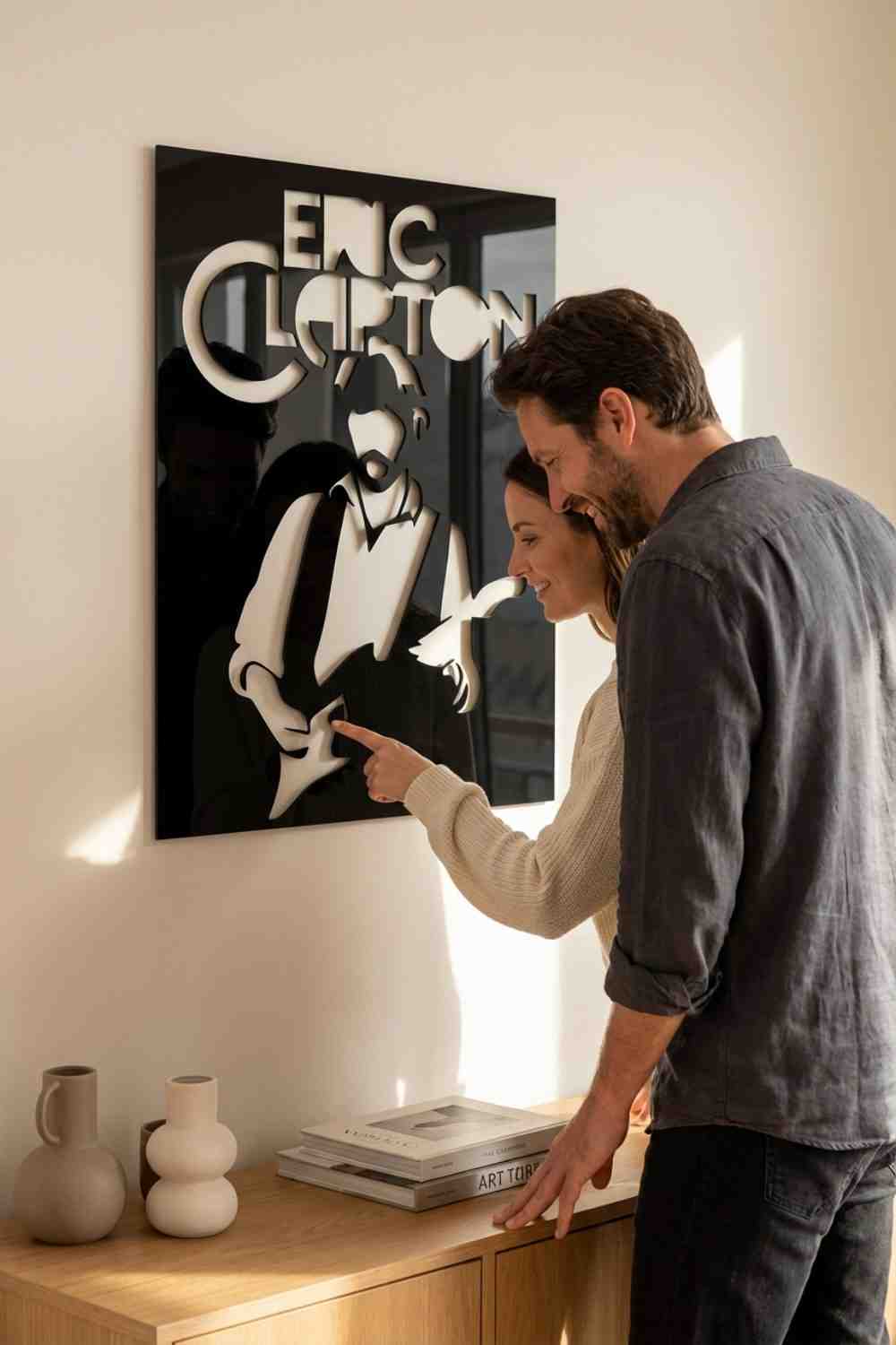 Eric Clapton - Cuadro decorativo | Cortayrecorta.es