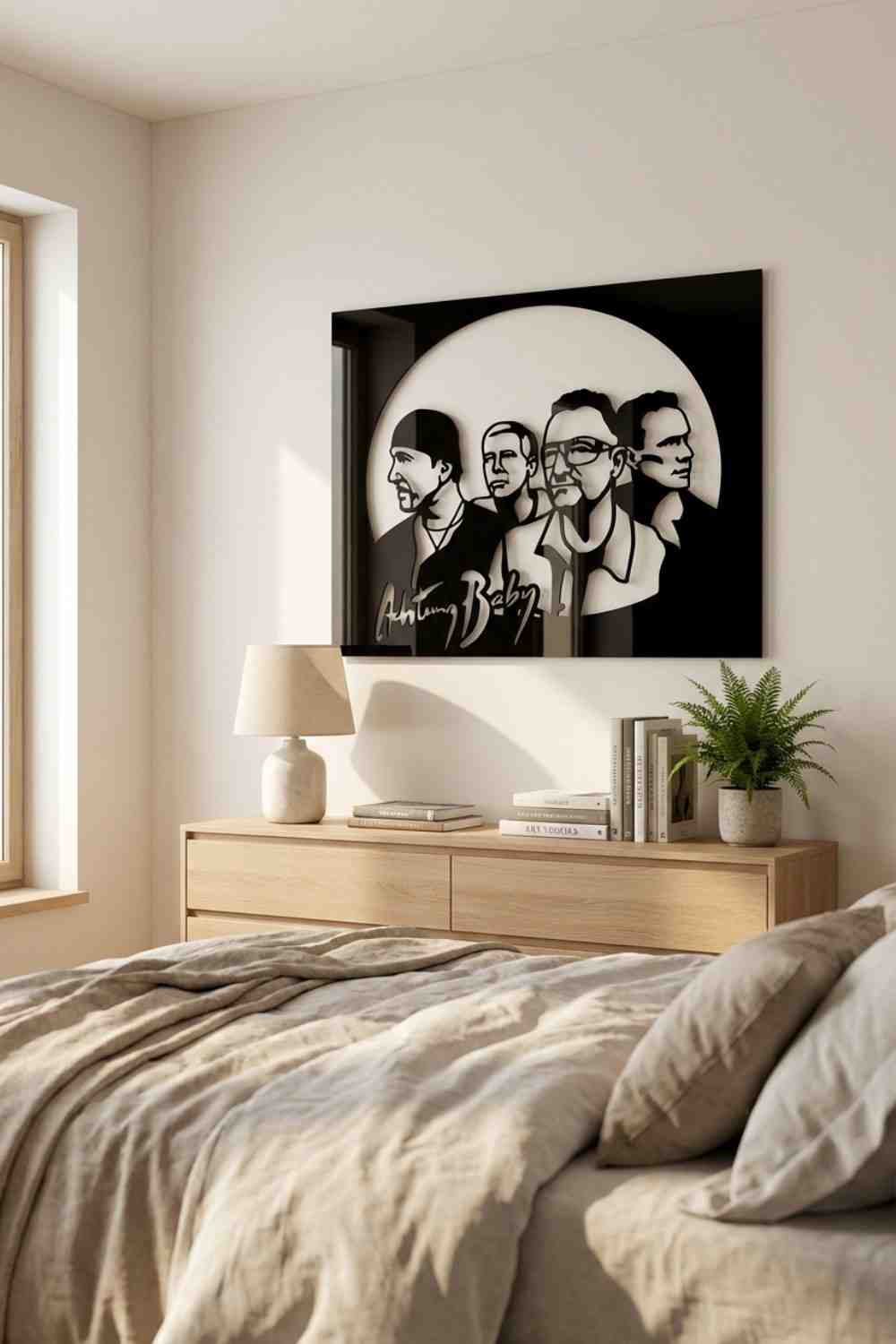 U2 - Cuadro decorativo | Cortayrecorta.es