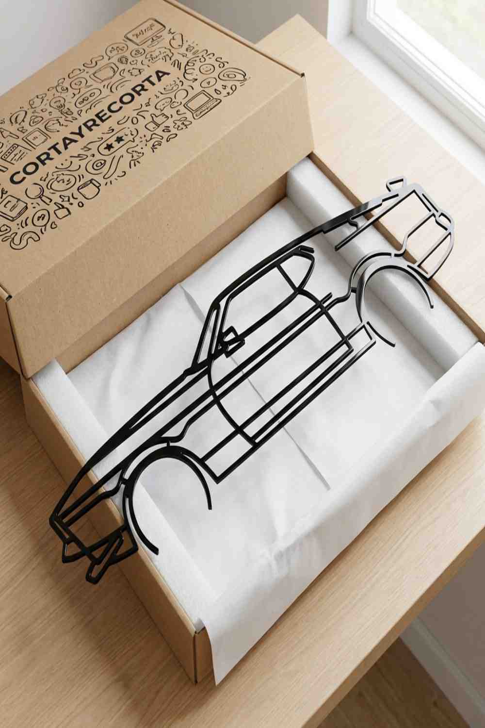 Mustang Mach 1 Detailed - Cuadro decorativo | Cortayrecorta.es