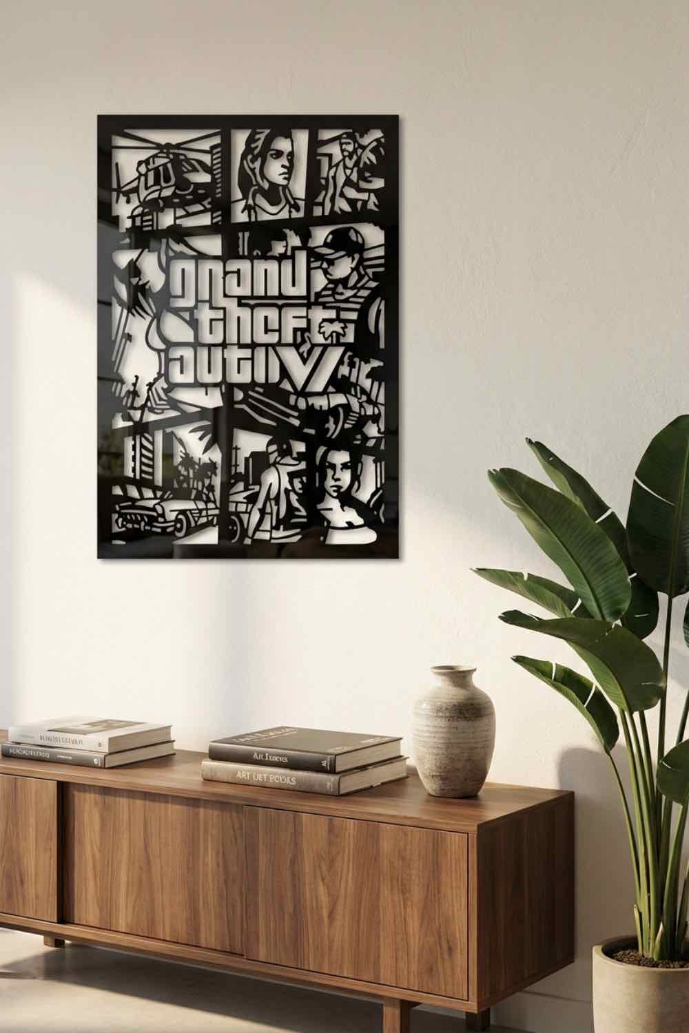 Grand Theft Auto VI - Cuadro decorativo | Cortayrecorta.es