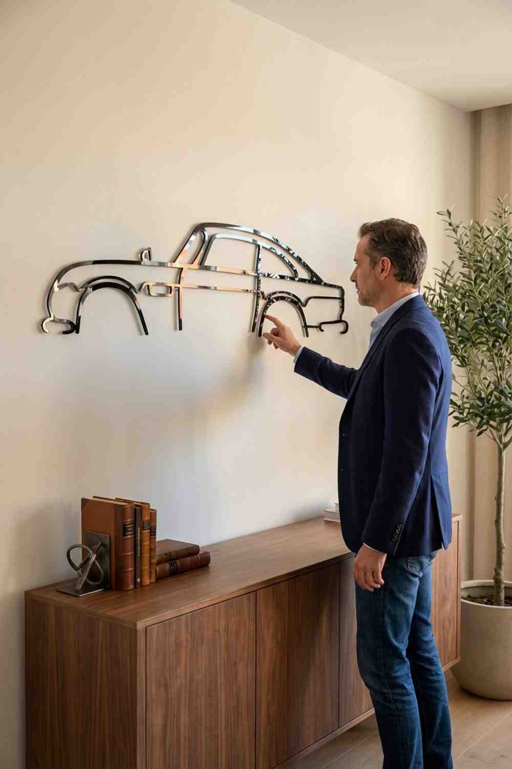 Aston Db5 - Cuadro decorativo | Cortayrecorta.es