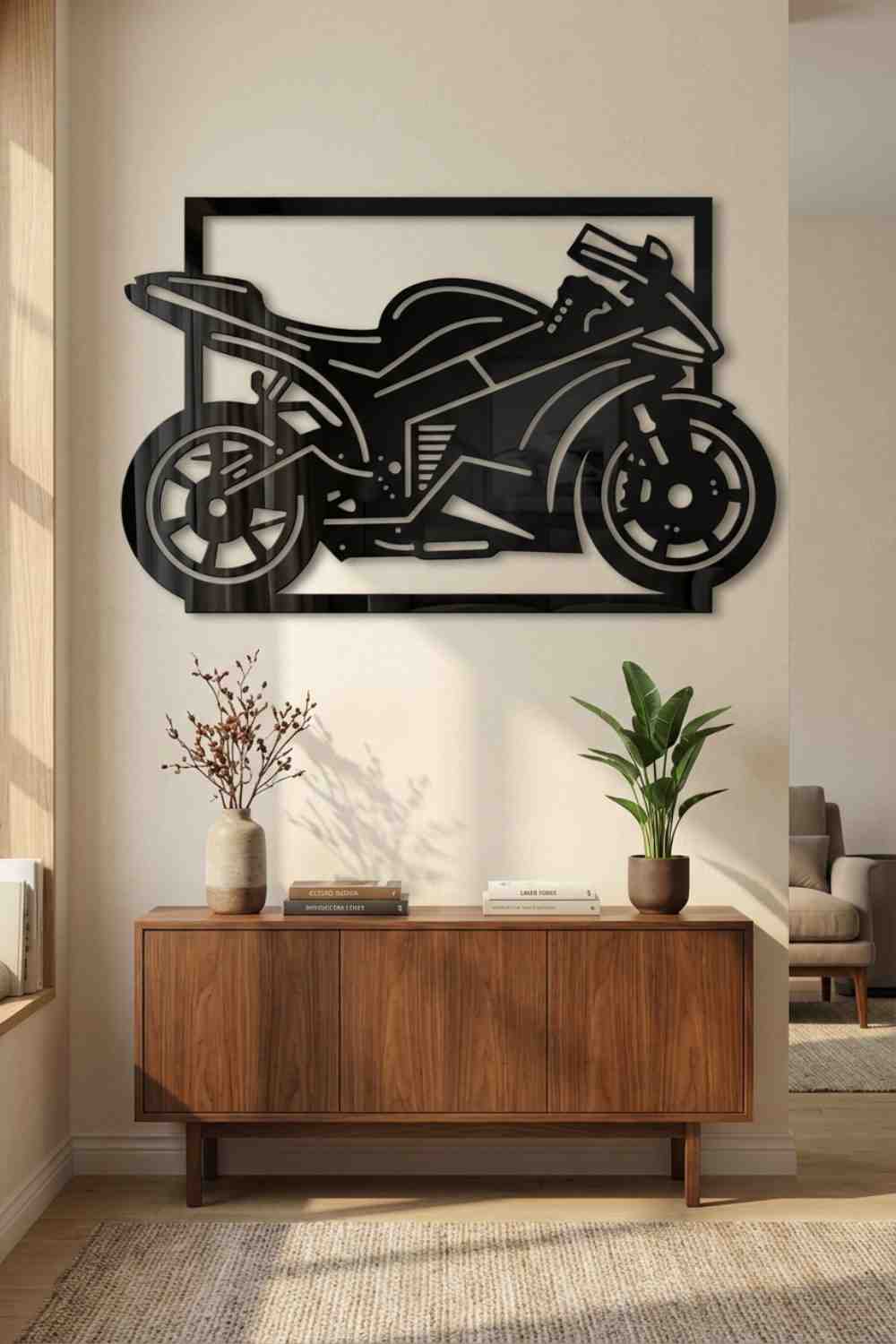 R1 Yamaha - Cuadro decorativo | Cortayrecorta.es
