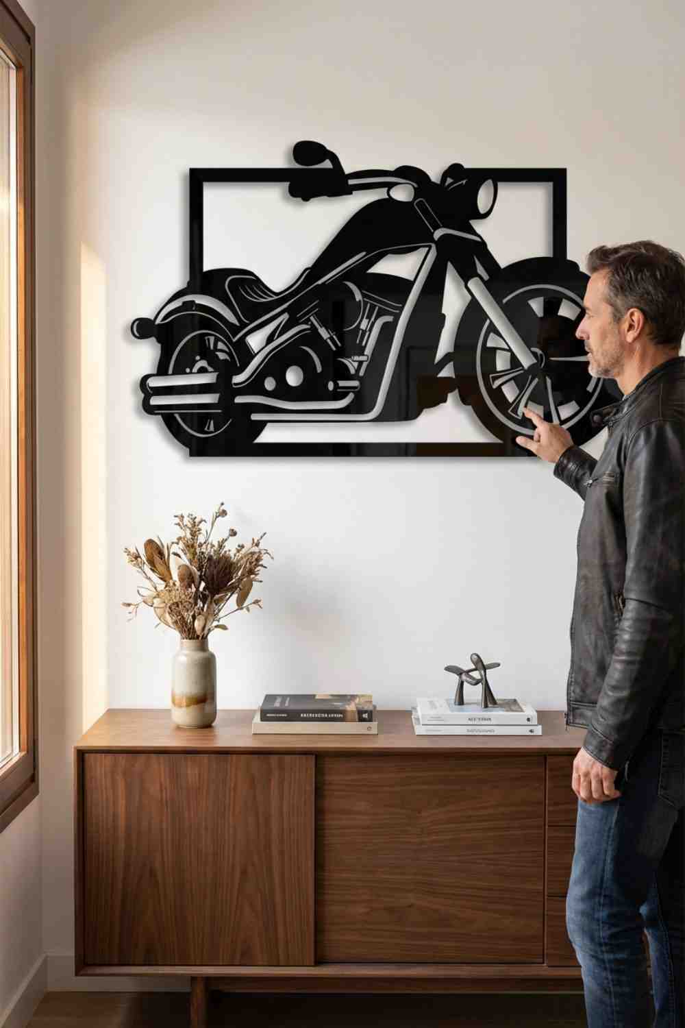 Vulcan 800 Custom - Cuadro decorativo | Cortayrecorta.es