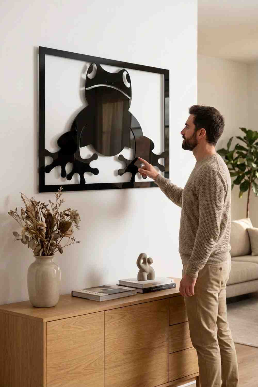 The Frog - Cuadro decorativo | Cortayrecorta.es