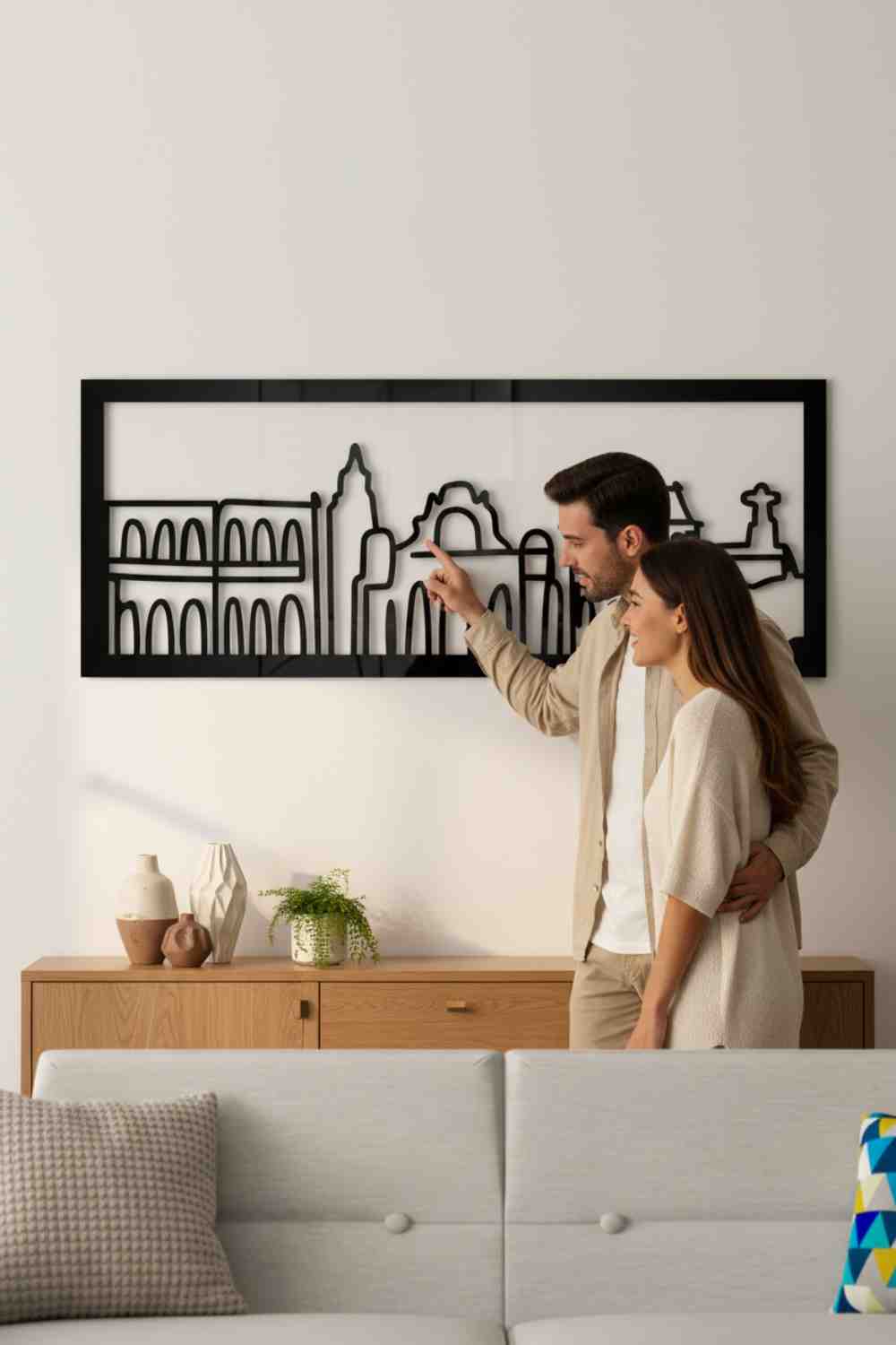 Murcia - Cuadro decorativo | Cortayrecorta.es