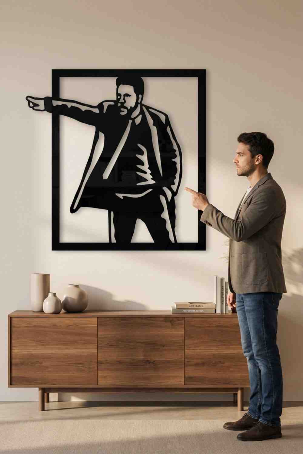 Cholo Simeone - Cuadro decorativo | Cortayrecorta.es