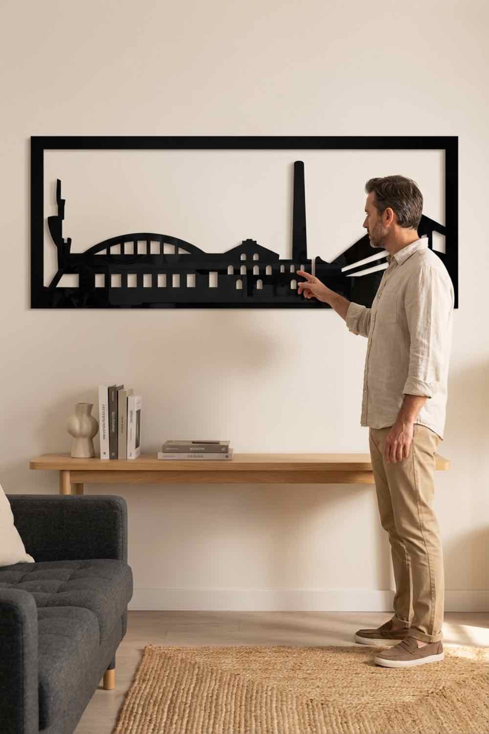 Torrelavega - Cuadro decorativo | Cortayrecorta.es