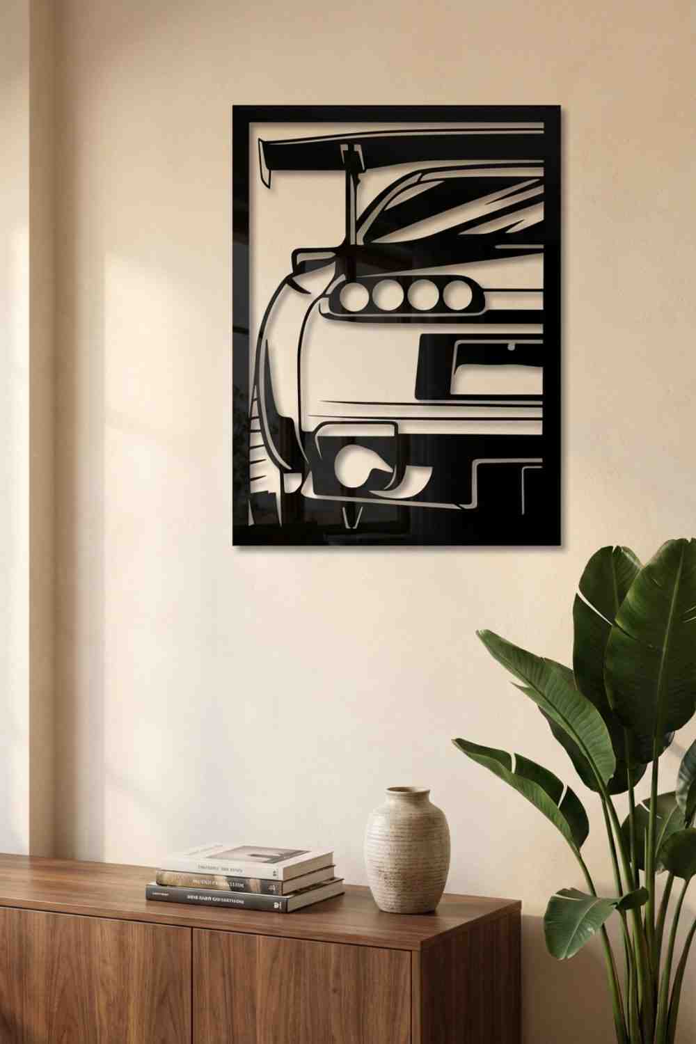 Toyota Supra - Cuadro decorativo | Cortayrecorta.es