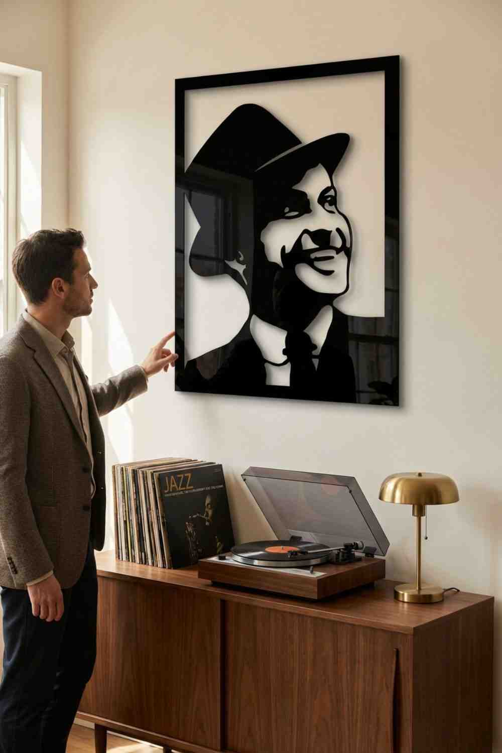 Frank Sinatra - Cuadro decorativo | Cortayrecorta.es