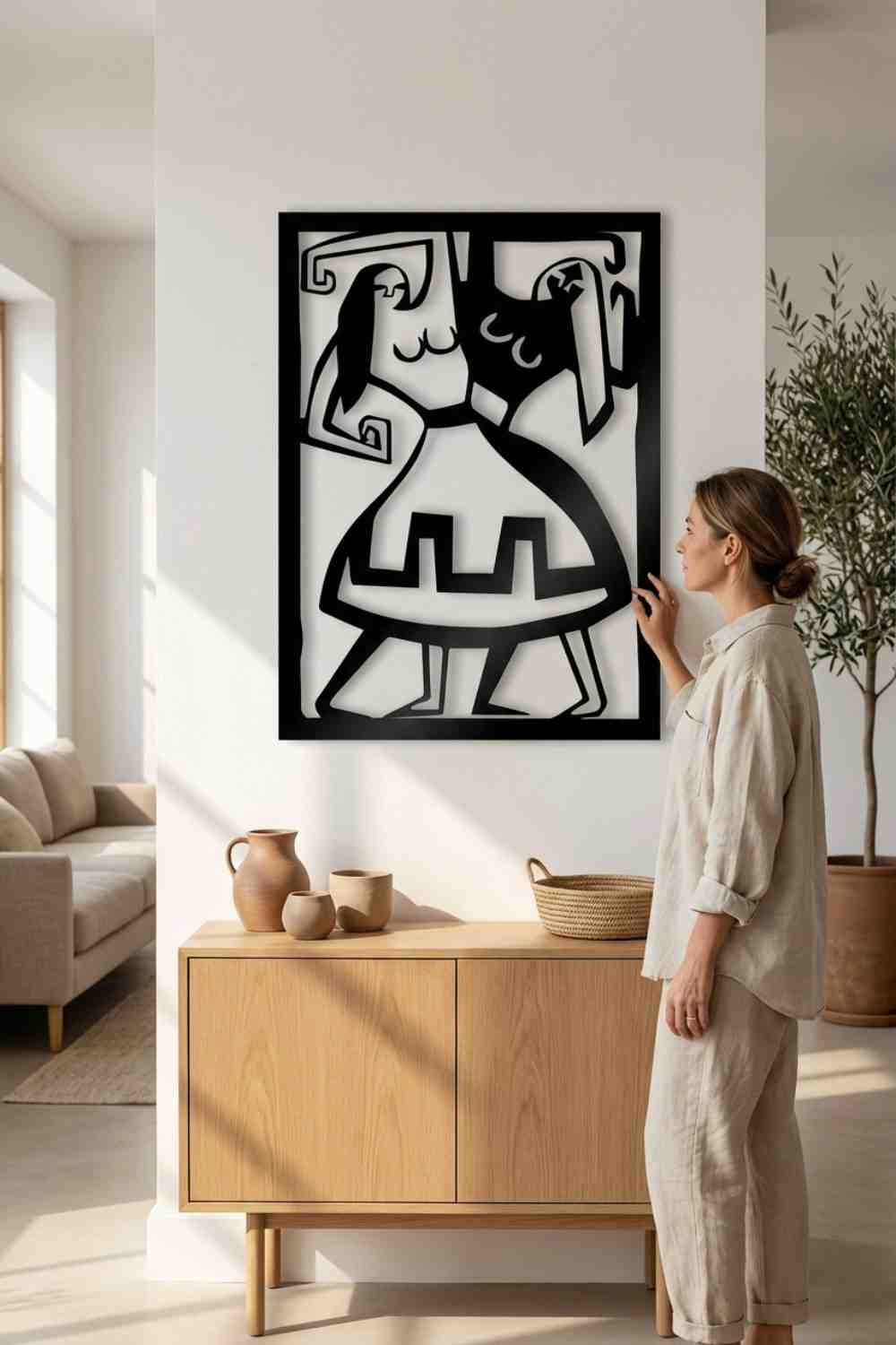 Las Grecas - Cuadro decorativo | Cortayrecorta.es