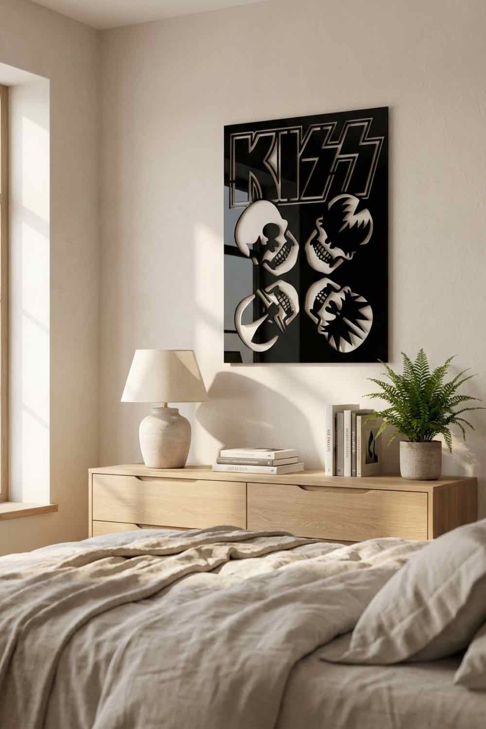 Kiss - Cuadro decorativo | Cortayrecorta.es