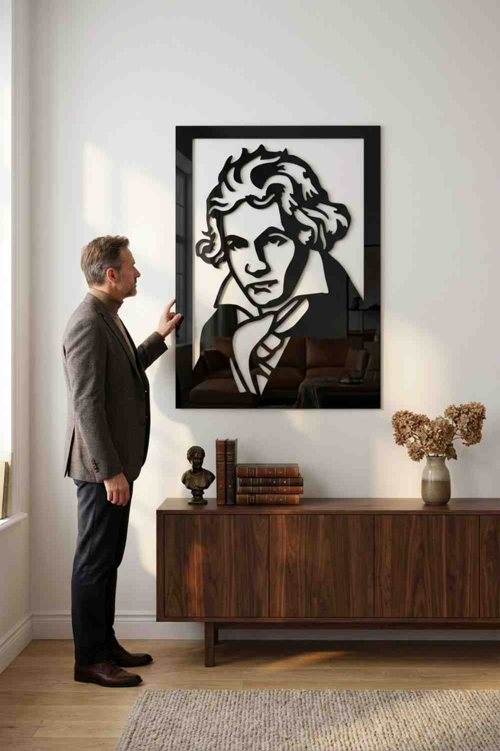 Beethoven - Cuadro decorativo | Cortayrecorta.es