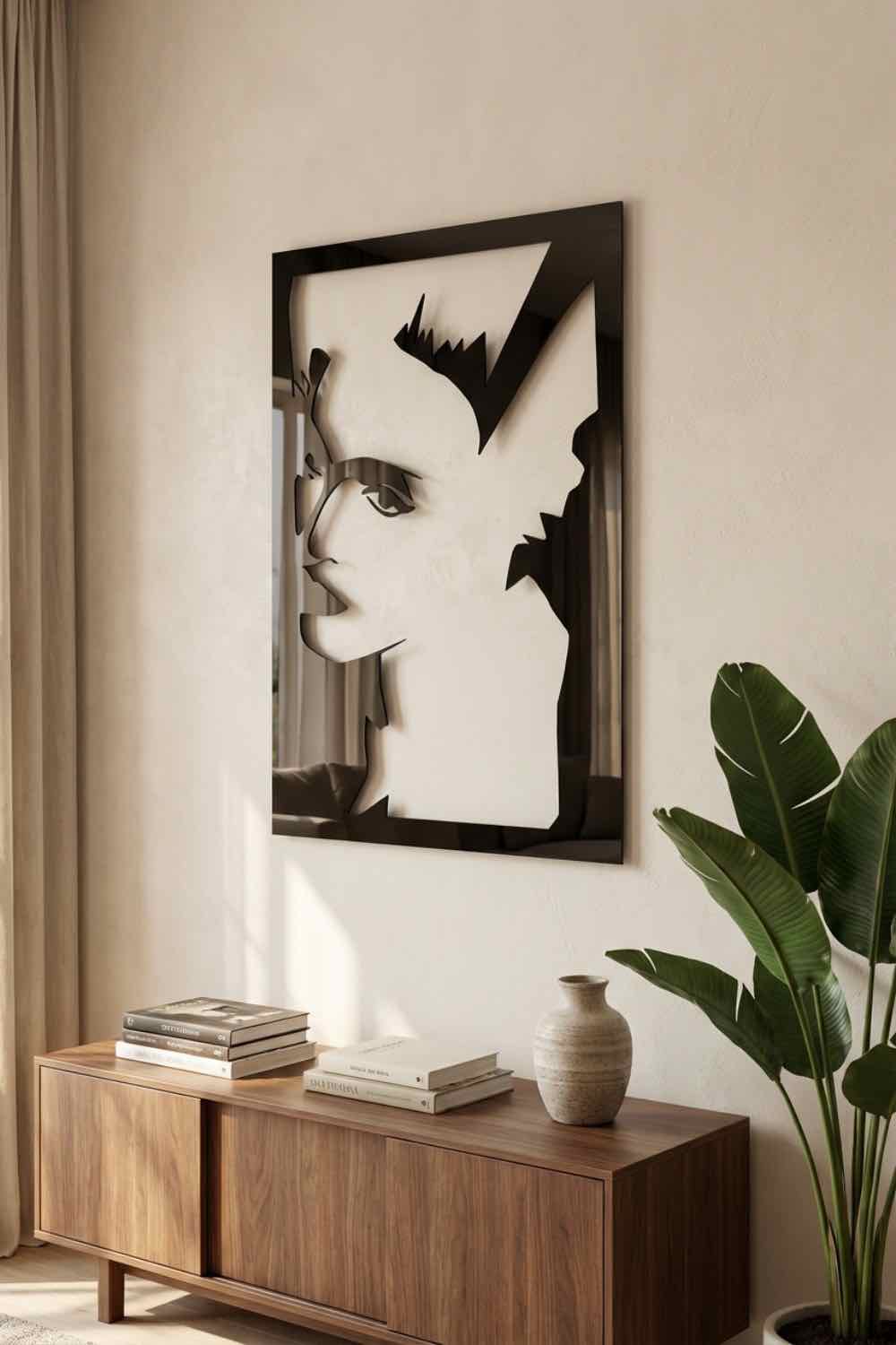 Madonna Pelo Corto - Cuadro decorativo | Cortayrecorta.es
