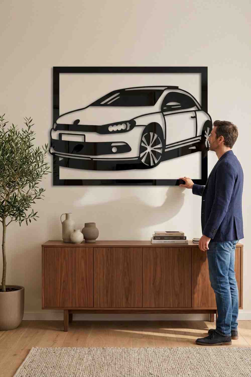 Volkswagen Scirocco - Cuadro decorativo | Cortayrecorta.es
