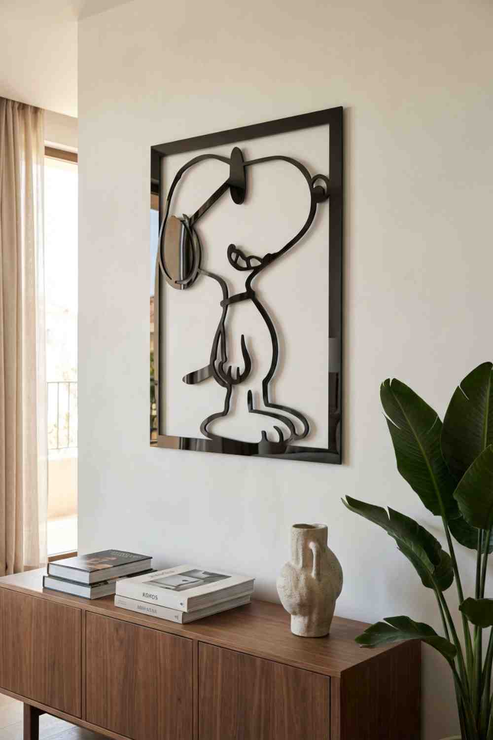 Snoopy - Cuadro decorativo | Cortayrecorta.es
