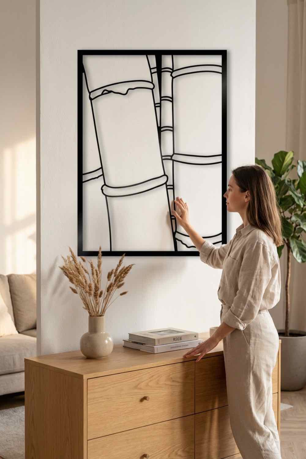 Strong Bamboo - Cuadro decorativo | Cortayrecorta.es