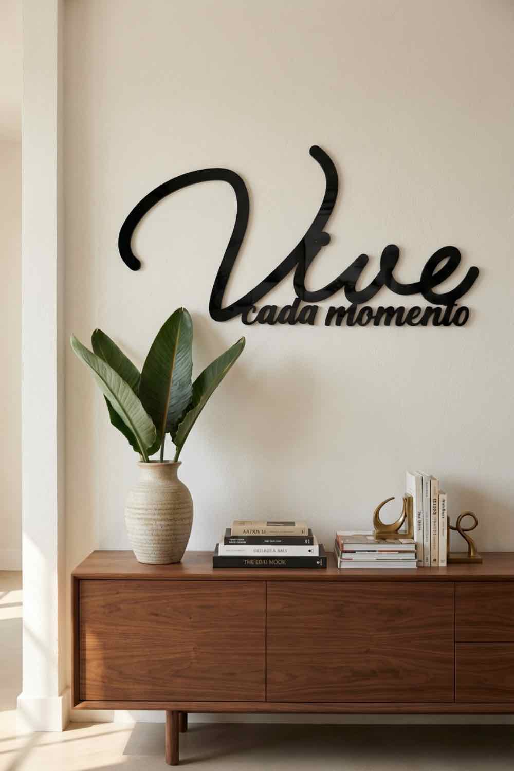 Vive Cada Momento - Cuadro decorativo | Cortayrecorta.es