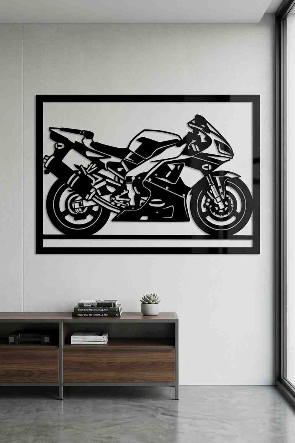 Yamaha YZF-R1 de 1998 - Cuadro decorativo | Cortayrecorta.es