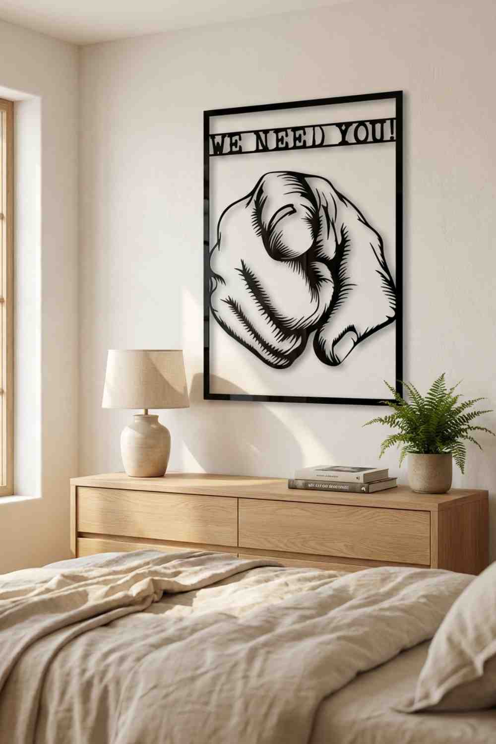 We Need You - Cuadro decorativo | Cortayrecorta.es