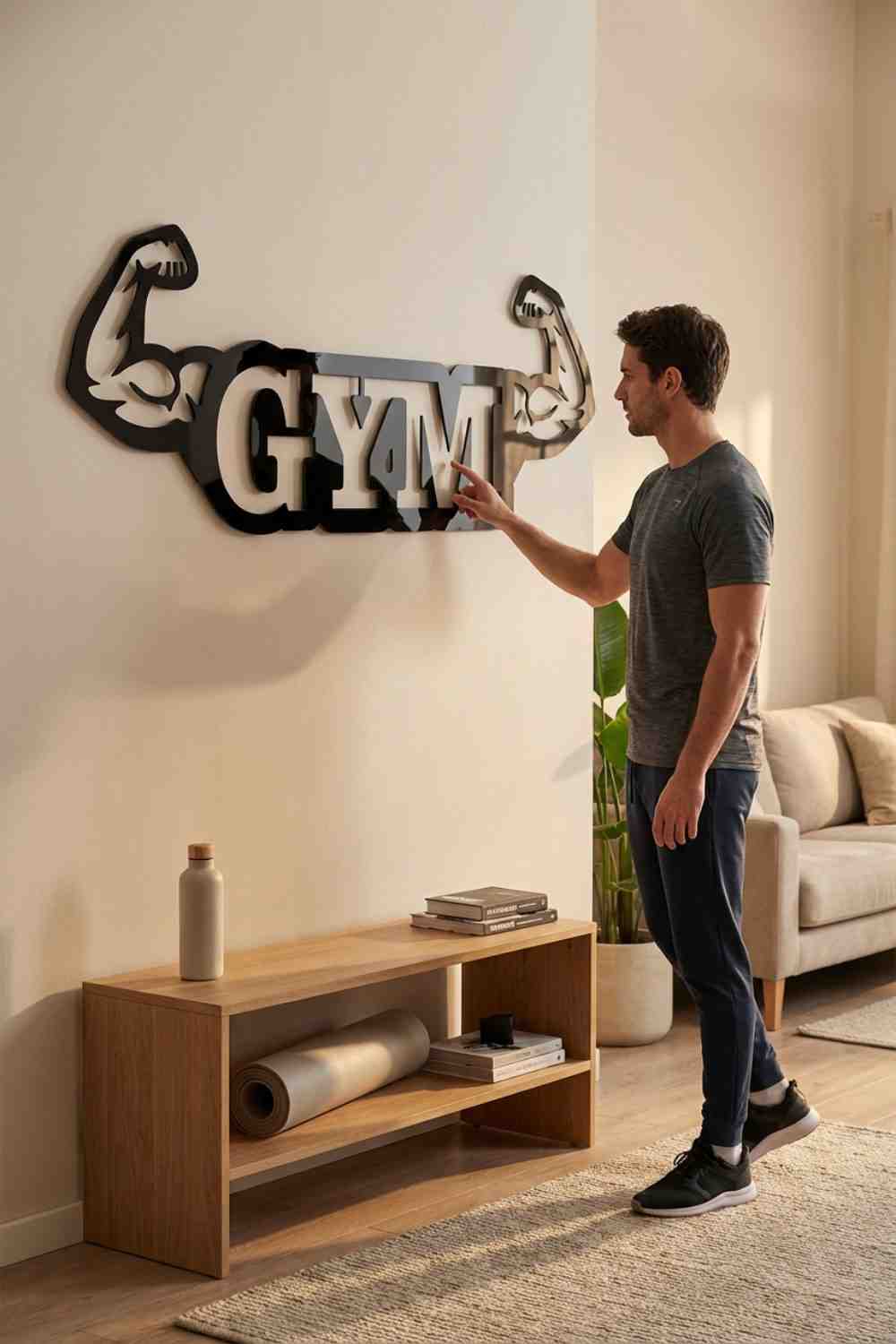 Gym - Cuadro decorativo | Cortayrecorta.es