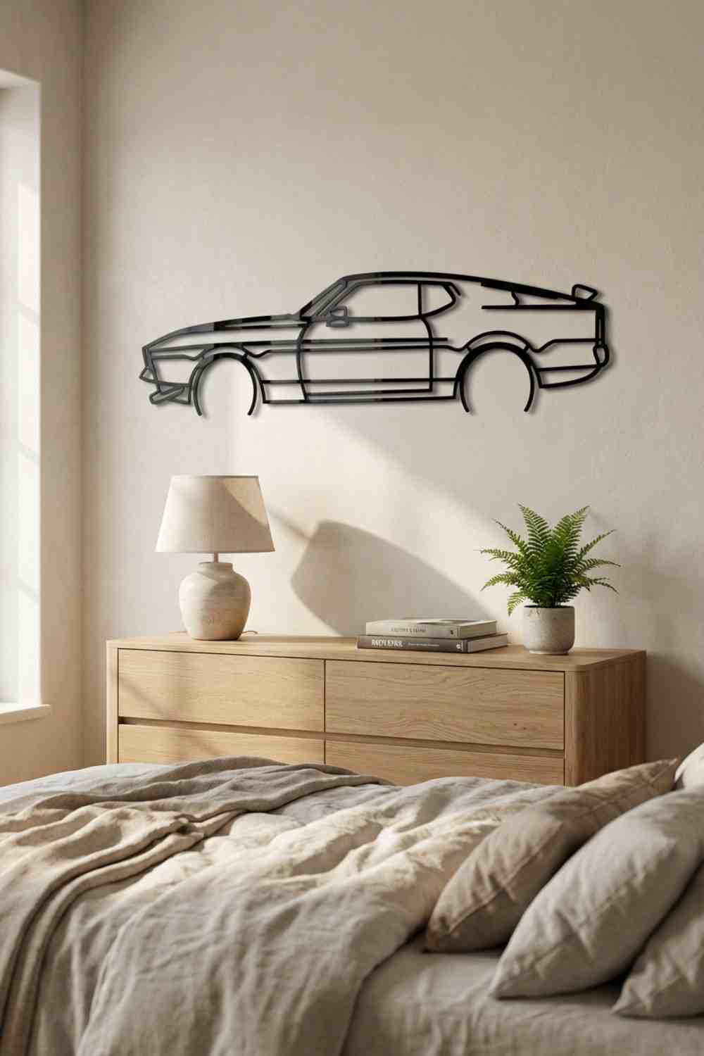 Mustang Mach 1 Detailed - Cuadro decorativo | Cortayrecorta.es