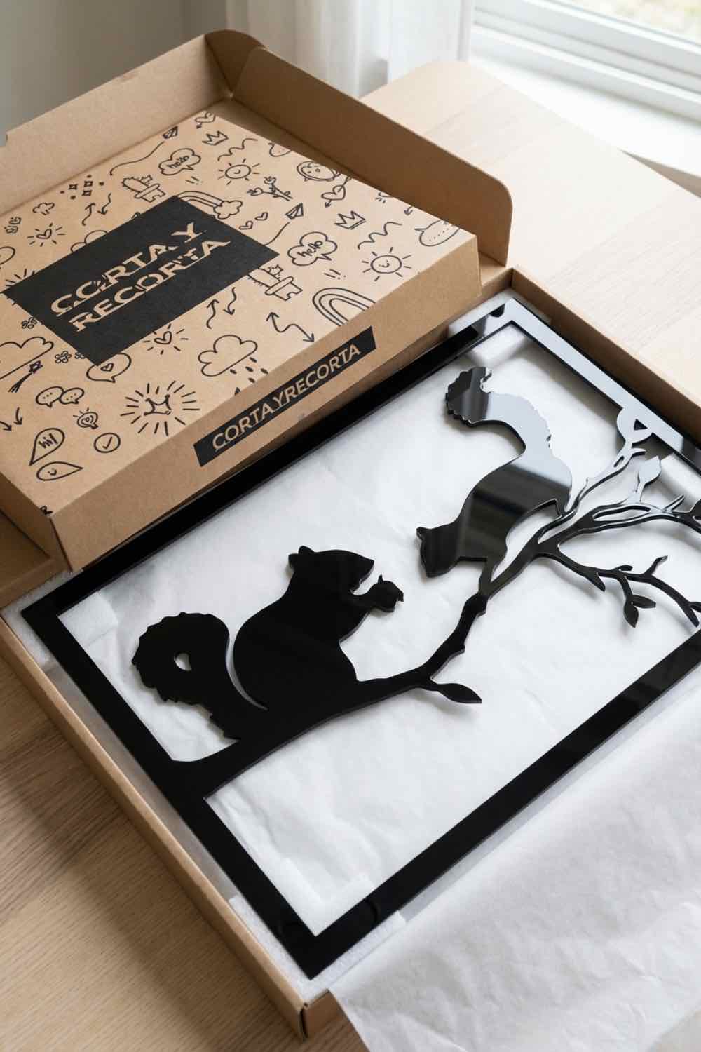 Squirrels In The Tree