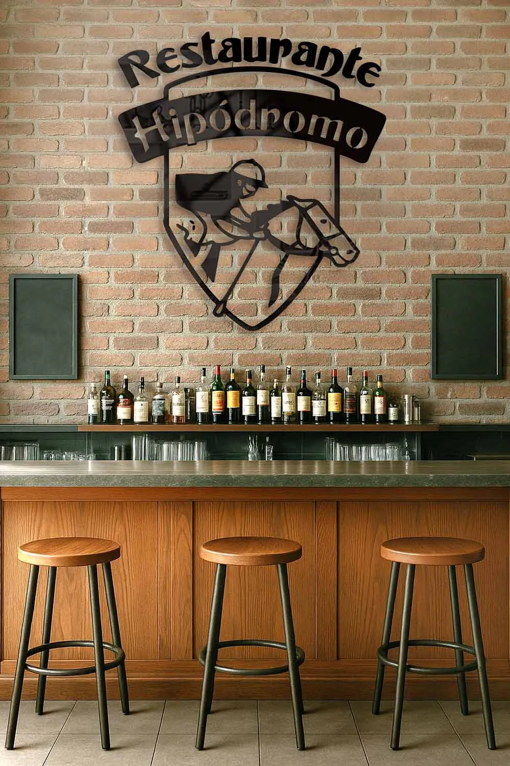 Tu Logo en Aluminio Cristal®️