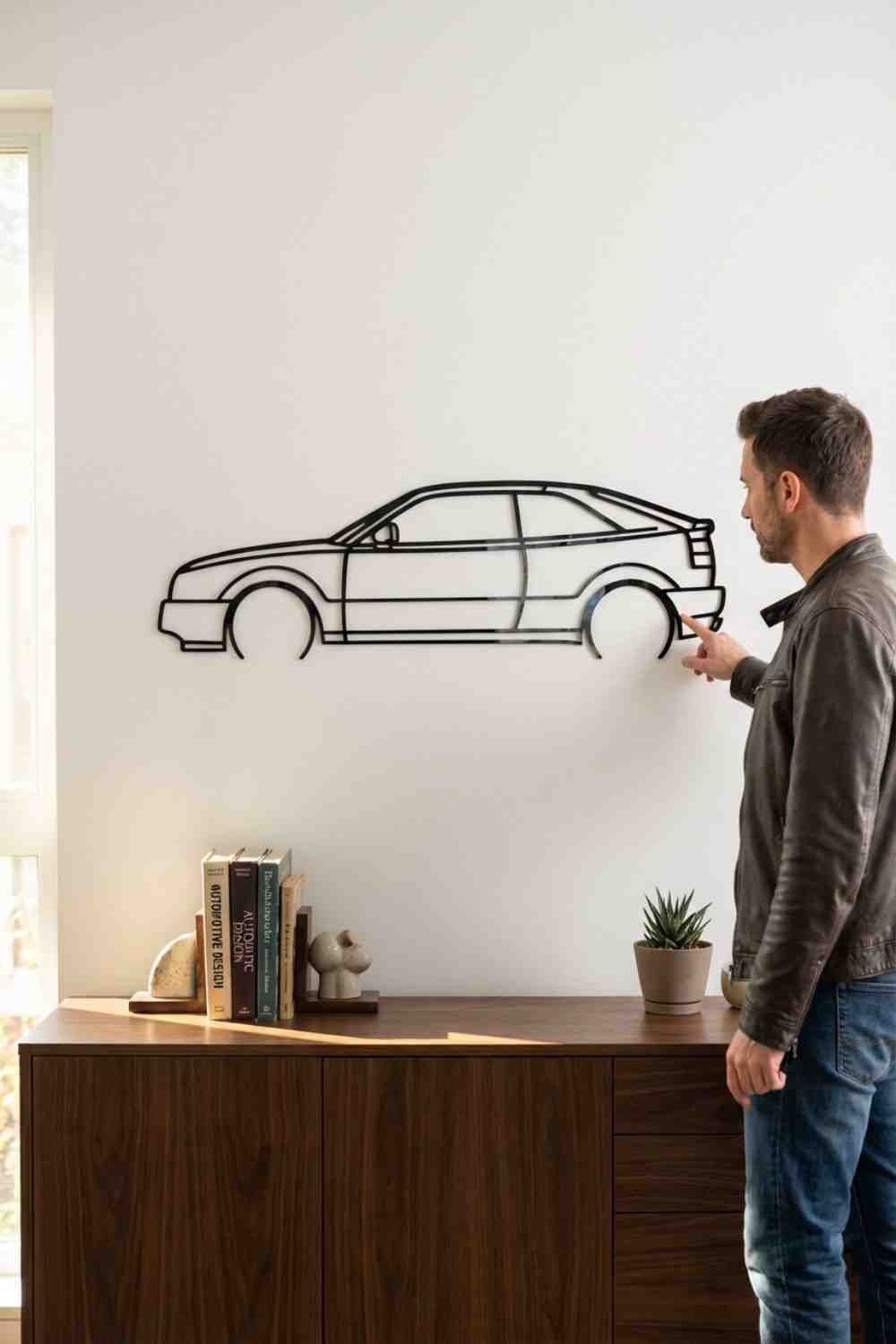 Volkswagen Corrado 1990 Detailed - Cuadro decorativo | Cortayrecorta.es