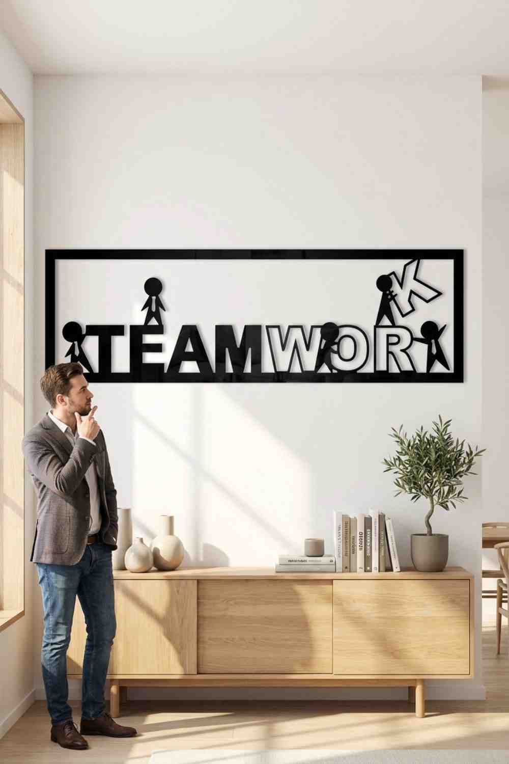 Teamwork - Cuadro decorativo | Cortayrecorta.es