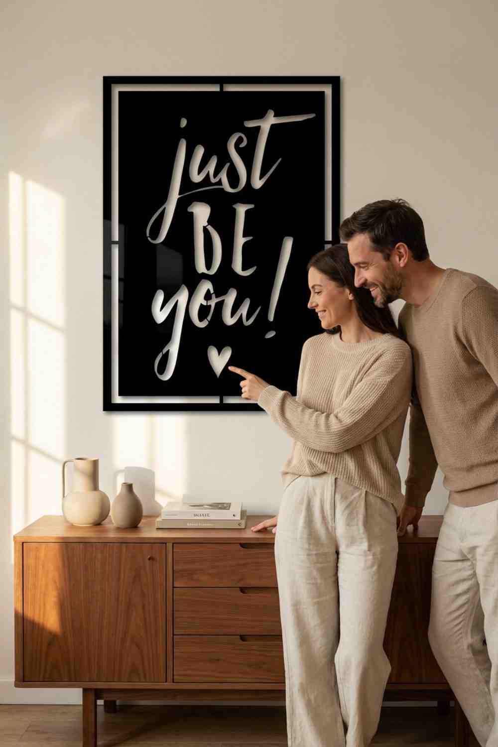 Just Be You - Cuadro decorativo | Cortayrecorta.es