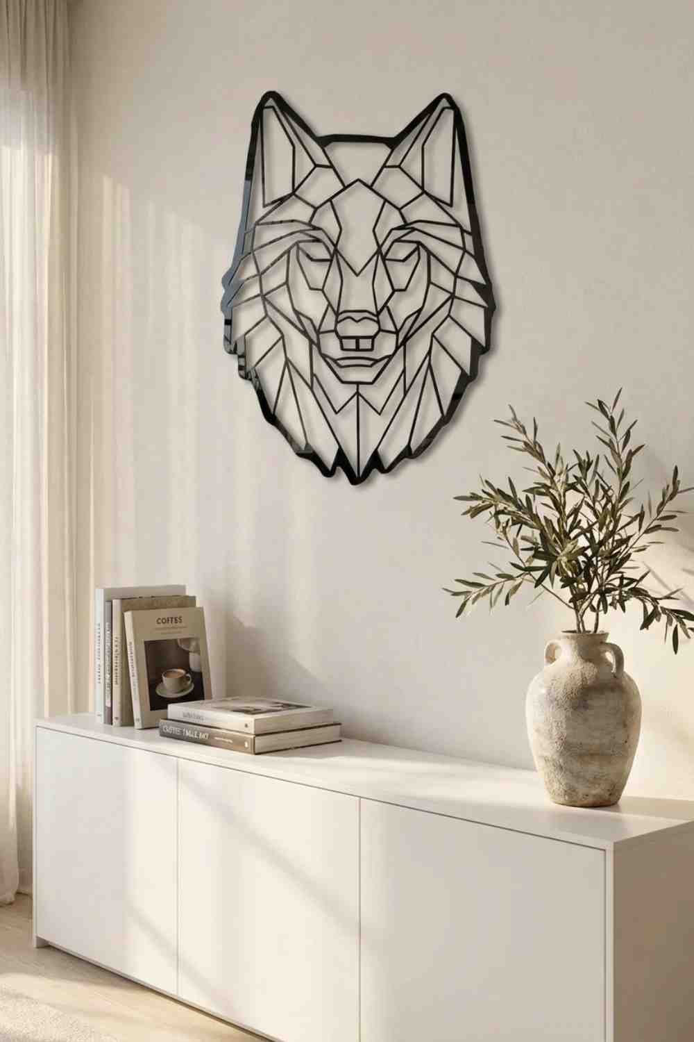 Lobo - Cuadro decorativo | Cortayrecorta.es