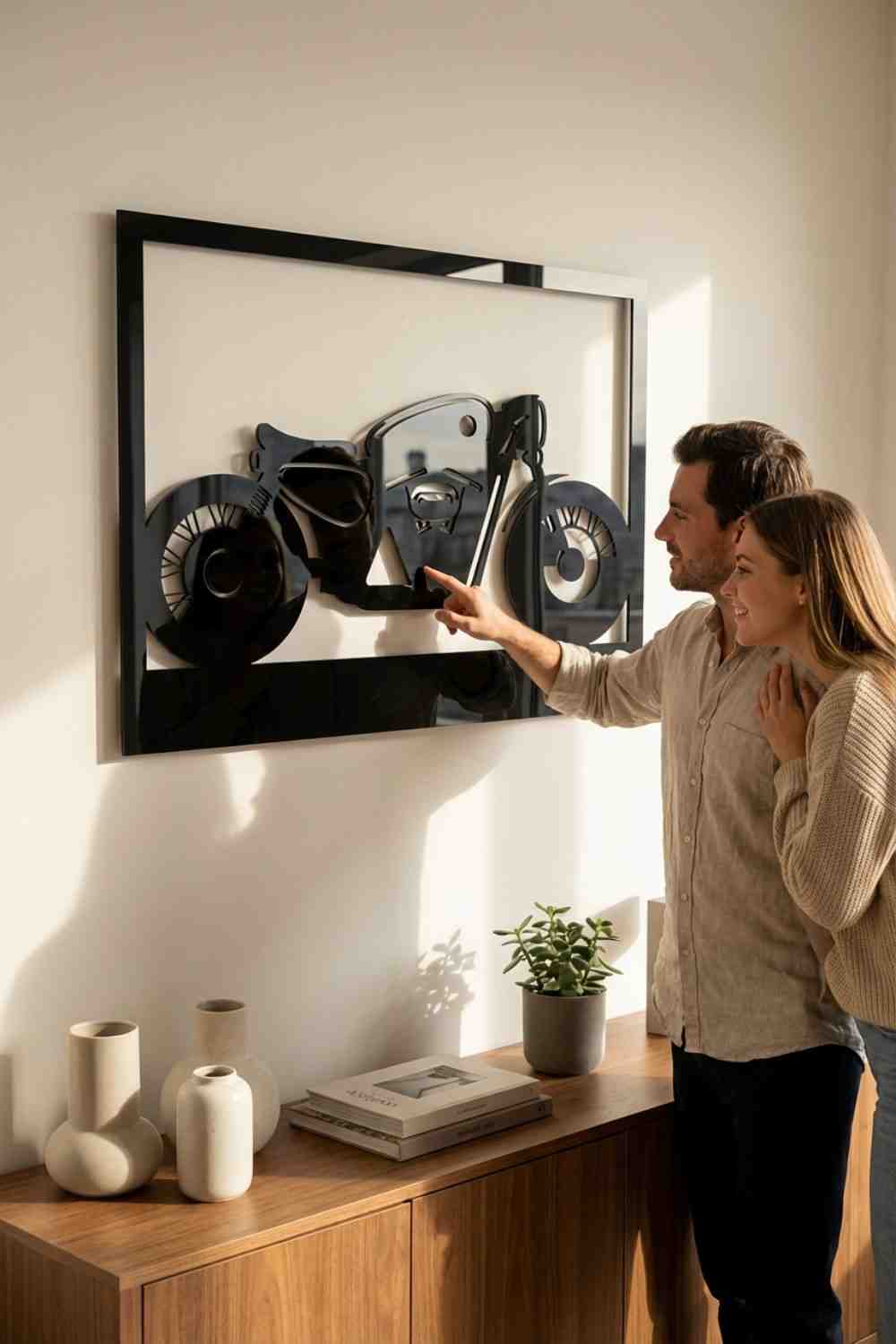 Café Racer - Cuadro decorativo | Cortayrecorta.es