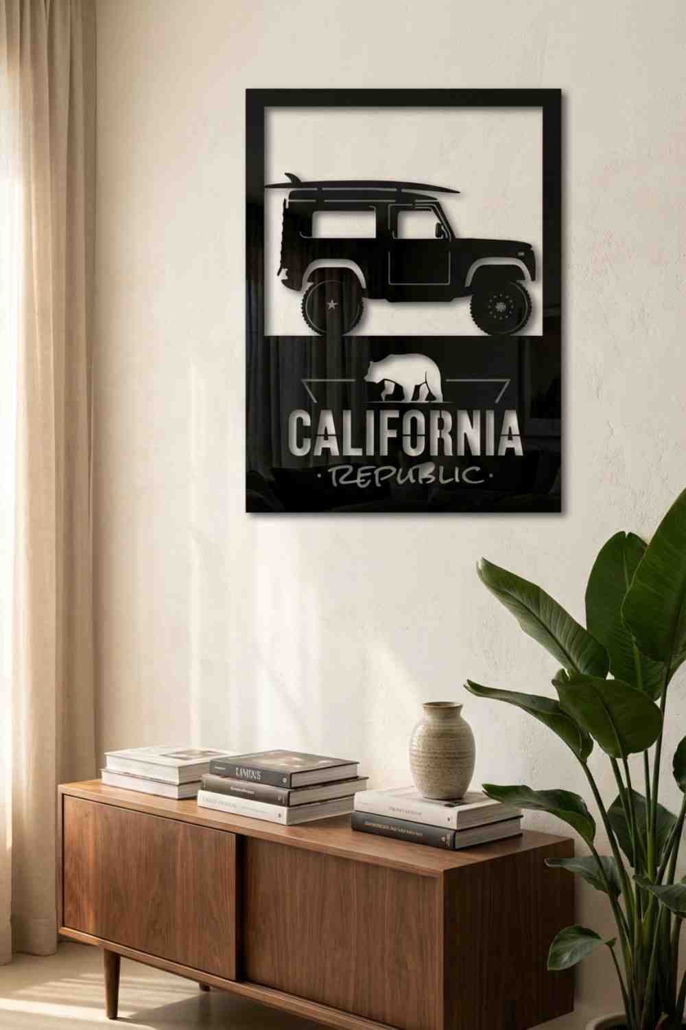 California Republic - Cuadro decorativo | Cortayrecorta.es