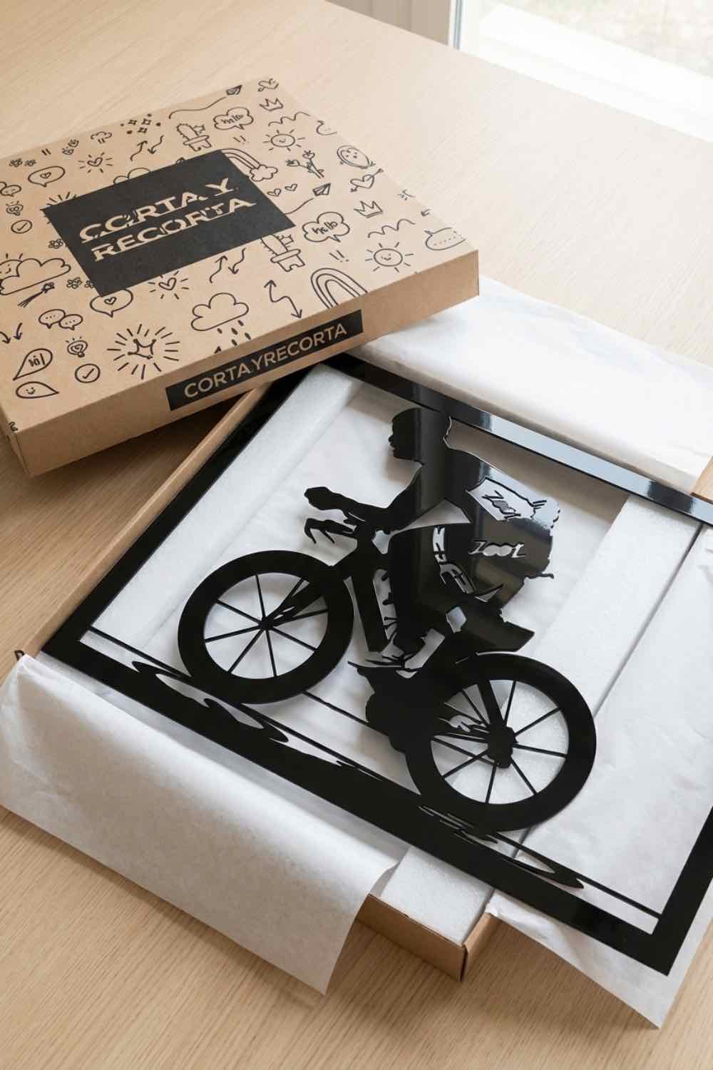 Triatleta - Cuadro decorativo | Cortayrecorta.es