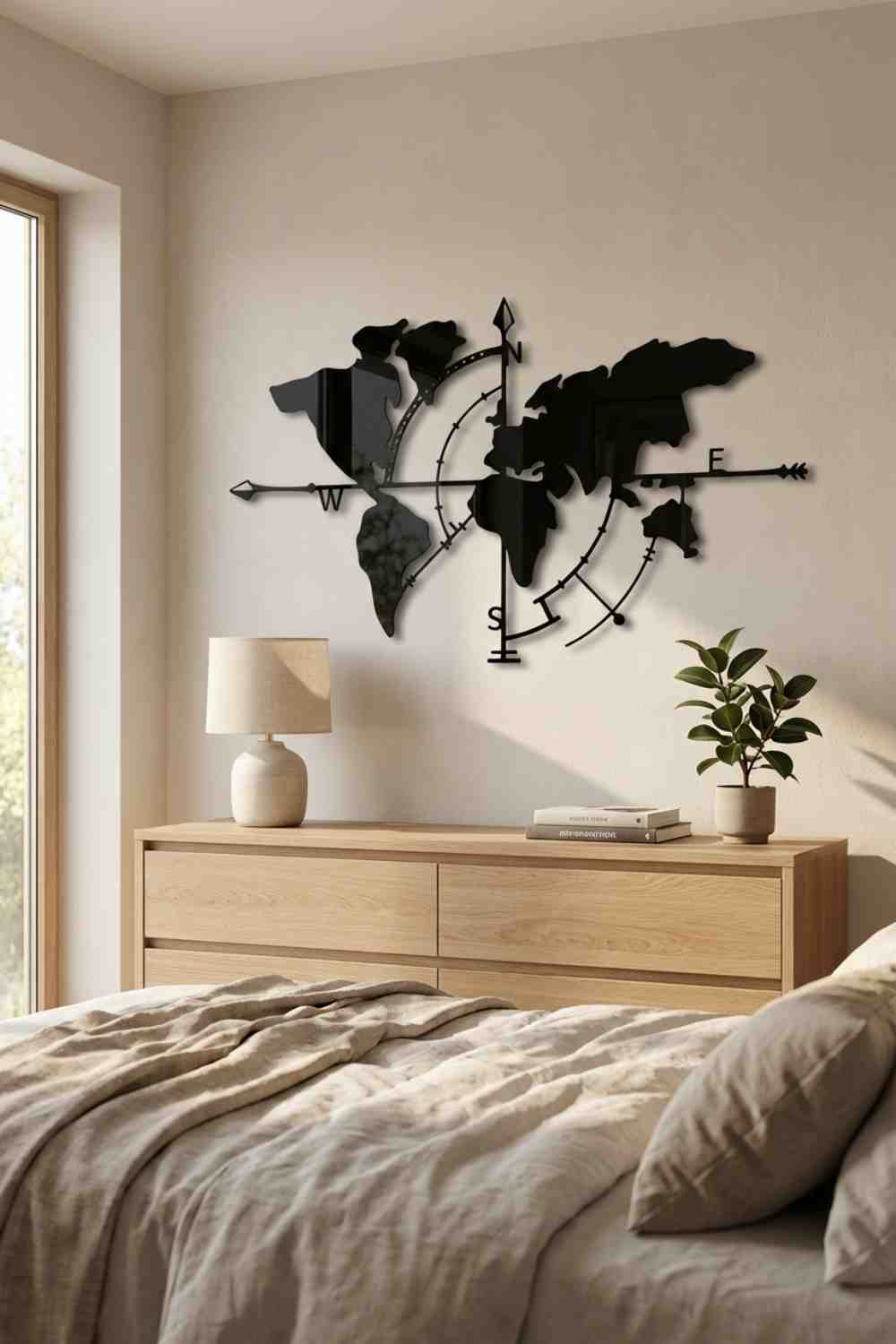 Mapa Indy - Cuadro decorativo | Cortayrecorta.es